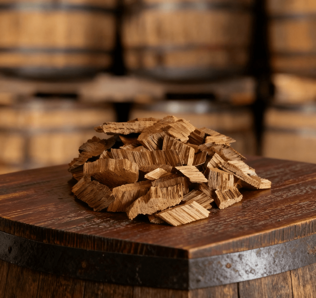 Oak Chips for Wine & Spirits Aging | French or American, Medium or Heavy Toast - 1KG - Angels' Share Barrels